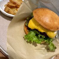Pumpkin Falafel Cheeseburger   at Alchemy Tokyo -Azabudai Hills - アルケミー in Tokyo