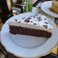Peanut chocolatecake at Nähcafe Edeltraud in Wurzburg