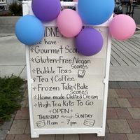 Other things they offerr  at Sidney Scones in Sidney