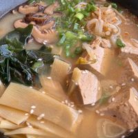 Ramen vegan  at Dragonfly Noodle in Boulder