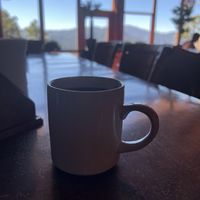 Coffee pot   at La Vaca de San Jose in San Jose Del Pacifico