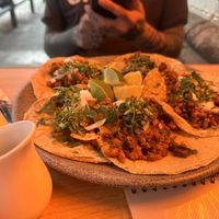 Me gustaron mucho los tacos!  at Mad Lab in Mexico City