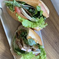 Mixed banh mi  at Bánh Mì Xanh in Ho Chi Minh City