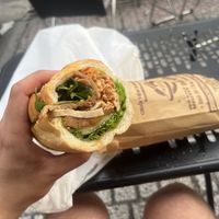 vegan premium banh mi  at Bánh Mì Xanh in Ho Chi Minh City