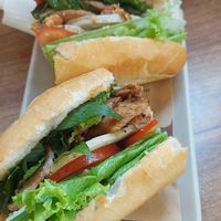 Vegan mixed at Bánh Mì Xanh in Ho Chi Minh City