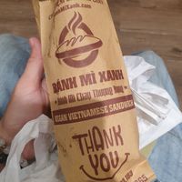 Spicy bánh Mì - 7.5/10 at Bánh Mì Xanh in Ho Chi Minh City