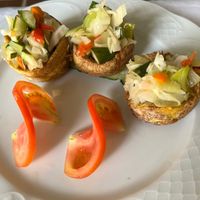 Stuffed Plantain at Sol Ananda - Maybe closed in Trinidad