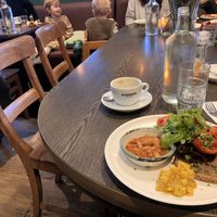 Engels Vegan ontbijt  at The Cottage in Amsterdam