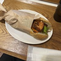 Vegan tofu bahn mi  at Bánh mì Bà Ba Kawagoe - バインミーバーバー川越店 in Kawagoe