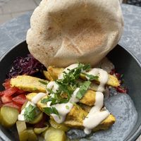   at The Hummus Bar in Hamburg