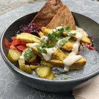   at The Hummus Bar in Hamburg