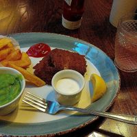 Fish and Chips at The Lamb in Ely