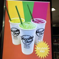   at The Smoothie Shack in Hanoi