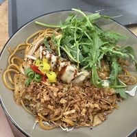 Kimchi pasta  at Sunbap in Frankfurt