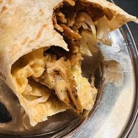 Was hungry so I took already a bite before the photo  at Döner Kebab in Halmstad