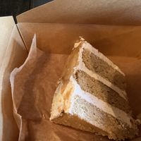 Coconut caramel cruffin at All Is Well in Fletcher