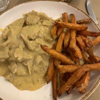 Heura with Vegan cheese   at La Villa de Dolly & Parton in Algeciras