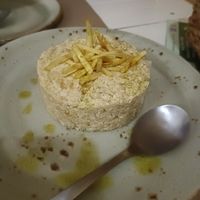 Migas de 'Vacalao' at La Villa de Dolly & Parton in Algeciras