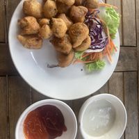 Chicken nuggets!  at GBomb Cuisine - Vegan Thuần Chay in Ho Chi Minh City