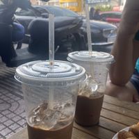 Milk coffee  at GBomb Cuisine - Vegan Thuần Chay in Ho Chi Minh City