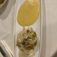 The vegan starter - one of the best dishes we’ve ever had   at Osteria Antico Dolo in Venice