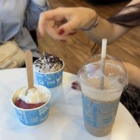   at Ben & Jerry's in Palm Springs