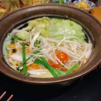 Vegetable hot pot at On-Yasai (Isezaki Mall Store) - しゃぶしゃぶ温野菜 伊勢佐木モール店 in Yokohama