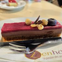 Dessert vegan at Zenhäusern Sion Gare in Sion