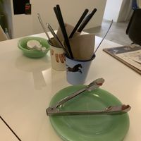 Plates and cutlery  at F LIFE  in Veldhoven