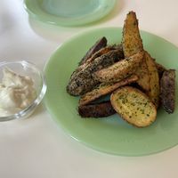 Seaweed potatoe fries  at F LIFE  in Veldhoven