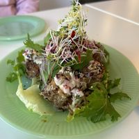 Fried Tofu Japanese style  at F LIFE  in Veldhoven