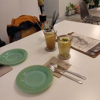 Homemade drinks at F LIFE  in Veldhoven