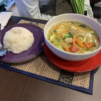 Green curry   at Amazing Thai in Cascais