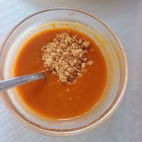 Peanut sauce at Amazing Thai in Cascais