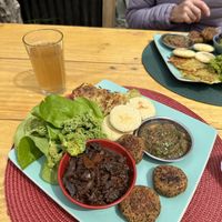 Daily brunch menu   at El Taller Cocina Saludable in Puerto Natales