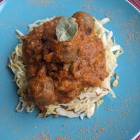 Gnocchi at El Taller Cocina Saludable in Puerto Natales