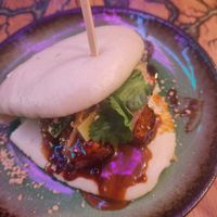 Bao Bun Barbeque Baby at Vegan AF Ramen in Brno