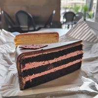 Chocolate raspberry at Cafe Kreutzkamm in Dresden