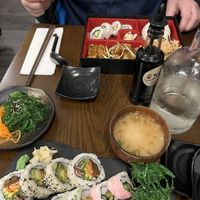 Vegan bento box, sushi platter, seaweed   at Banyi Japanese Dining in Dublin