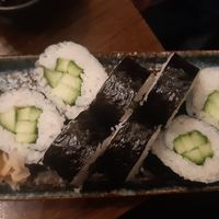 cucumber maki at Banyi Japanese Dining in Dublin