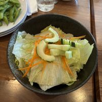 double side salad that comes w the hibachi   at Maki Hibachi in Orlando