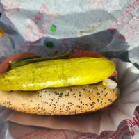 Veggie dog at Portillo's in Arlington