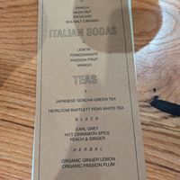 Menu at Hydra Coffeehouse in Rochester