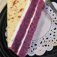 Red velvet cake at Kunthaville in Central Singapore