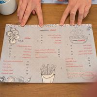 Vegetarian menu (salads, appetizers, soups) at Oldish in Cairo