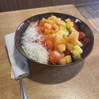   at Awakana Superfood Bowls in Antigua