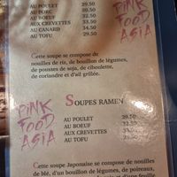 Soupes Pho & Ramen at Pink Food Asia in Sierre