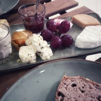 5 cheese platter at Veganaria in Ponta Do Sol