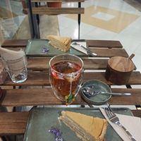 The most fantastic cheesecake in my lifetime at Veganaria in Ponta Do Sol
