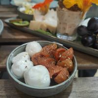 Mozarella at Veganaria in Ponta Do Sol